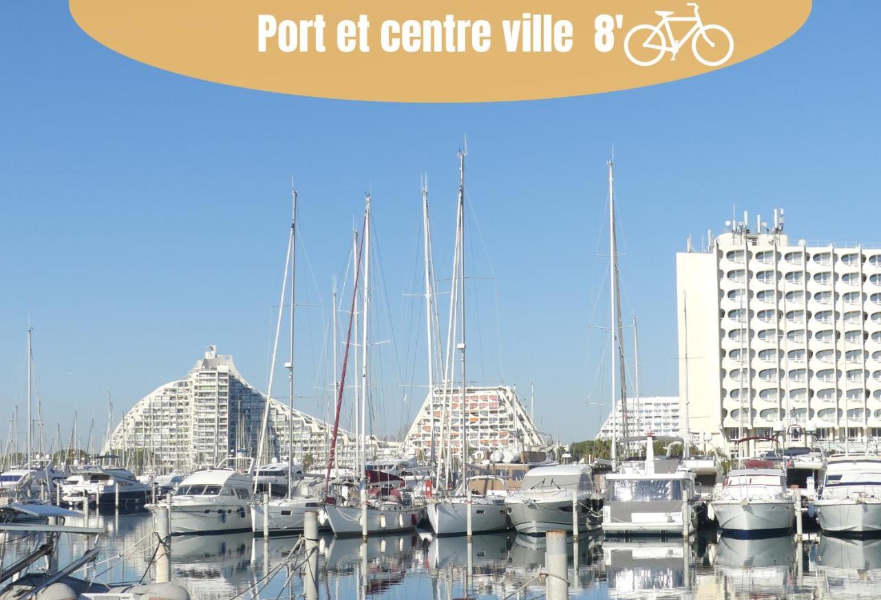 La Casita - Studio Confort Avec Terrasse Et Parking Prive- La Grande Motte, Montpellier المظهر الخارجي الصورة