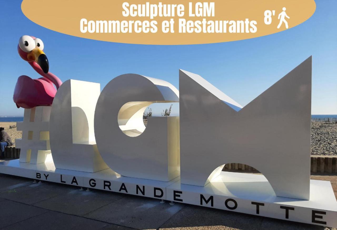 La Casita - Studio Confort Avec Terrasse Et Parking Prive- La Grande Motte, Montpellier المظهر الخارجي الصورة
